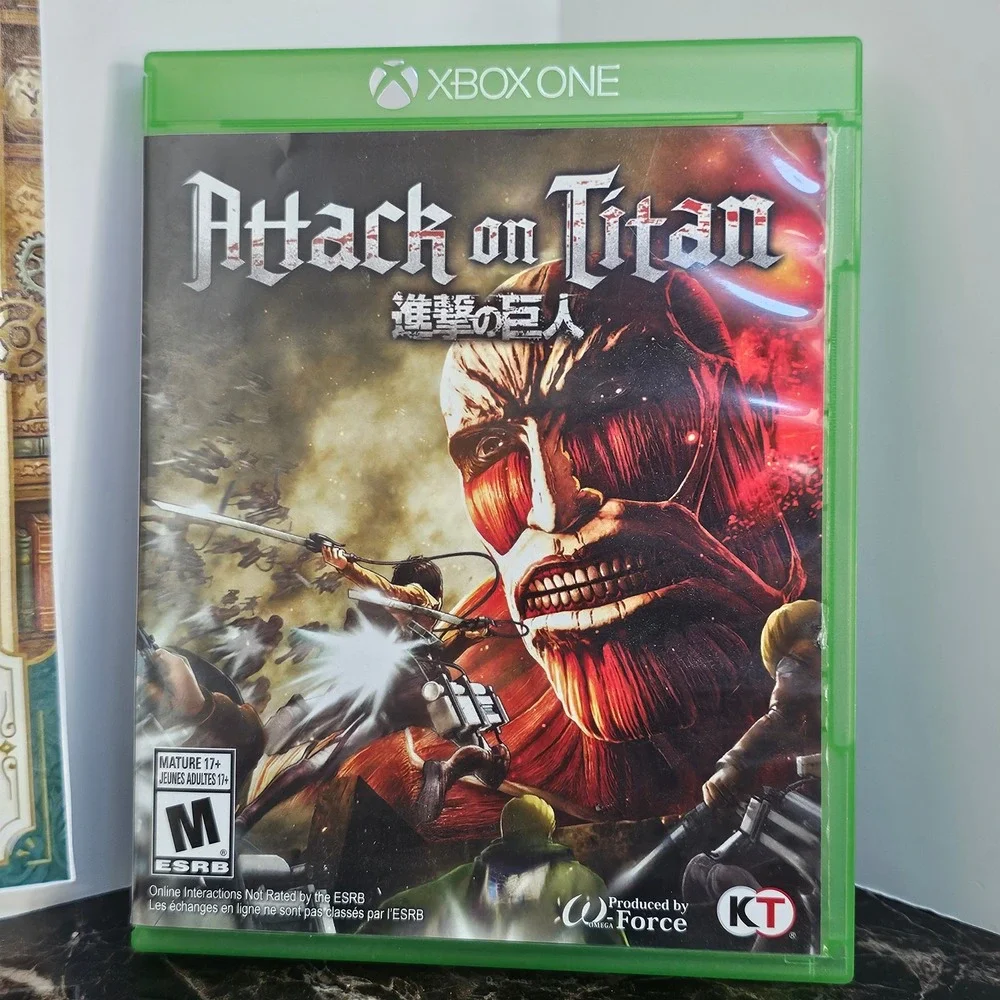 Attack on Titan Xbox One Koei Tecmo Anime Action Game 2016 Video Game